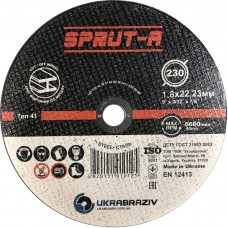 Відрізний круг по металу Sprut™ 230 x 1,8 x 22