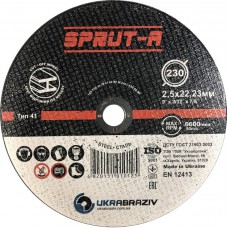 Відрізний круг по металу Sprut™ 230 x 2,5 x 22