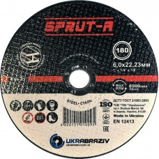 Зачисний круг по металу Sprut™ 180 x 6,0 x 22